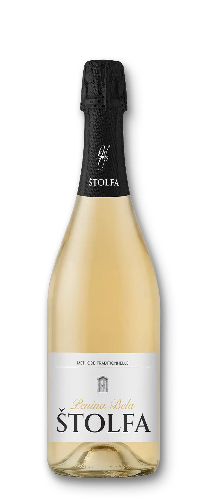 Steklenica vina Štolfa Chardonnay