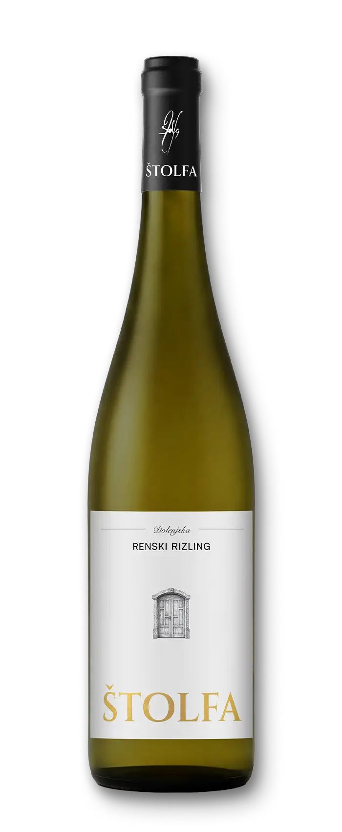 Steklenica vina Štolfa Chardonnay