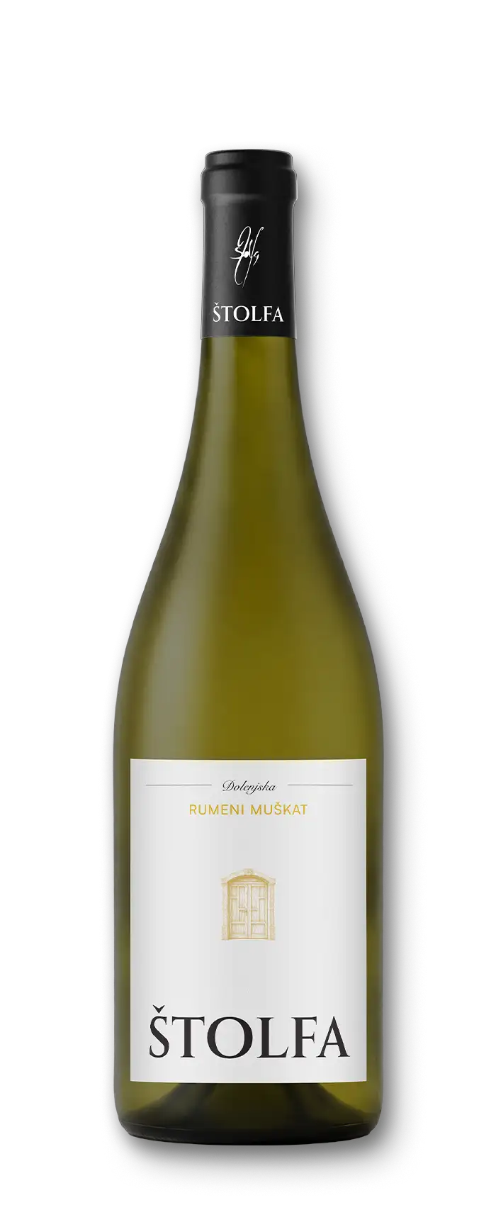 Steklenica vina Štolfa Chardonnay